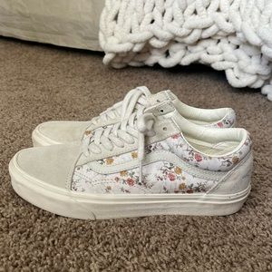 Vans Old Skool Vintage "Floral Grey" Women's Shoe